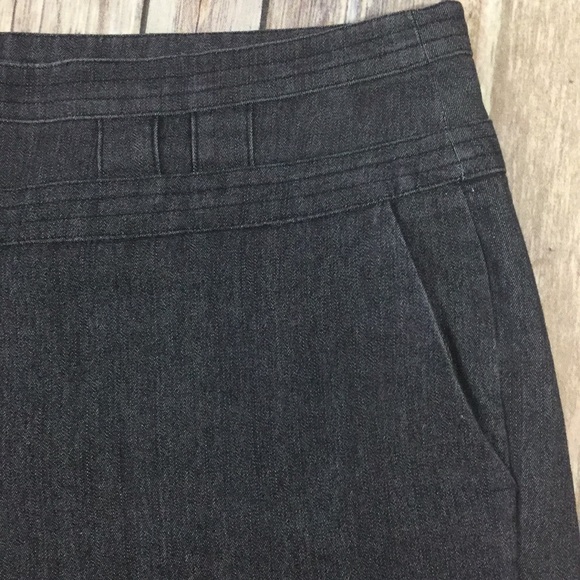 Sandro Career Wear Denim Trouser Stretch 10 - Picture 3 of 8